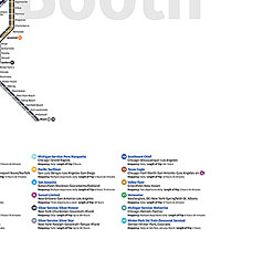 Zoomable Map: Amtrak Passenger Rail as a Subway Map